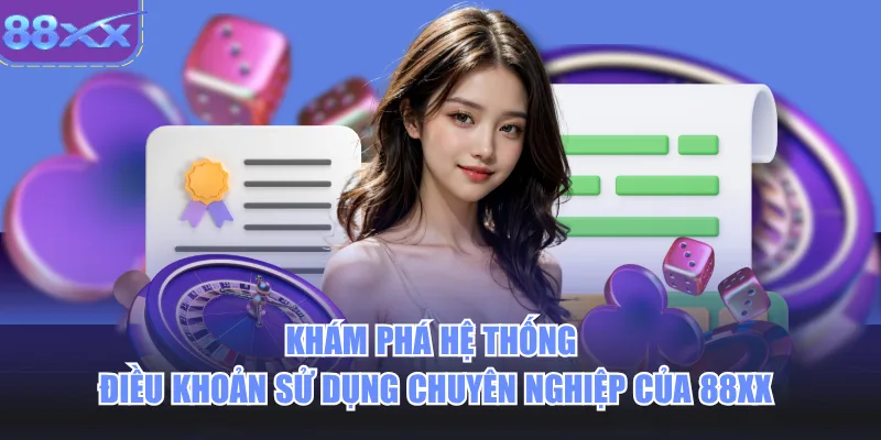 Khám phá hệ thống điều khoản sử dụng chuyên nghiệp của 88xx